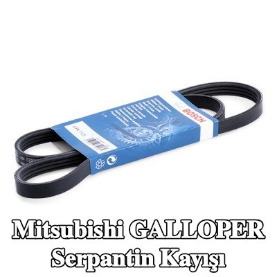 BOSCH Serpantin kayışı 1125mm, Number of ribs: 4 — Mitsubishi Galloper
