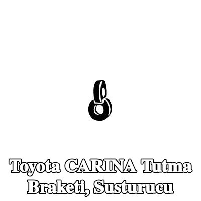 VEGAZ Tutma braketi, susturucu — 1990 Toyota Carina
