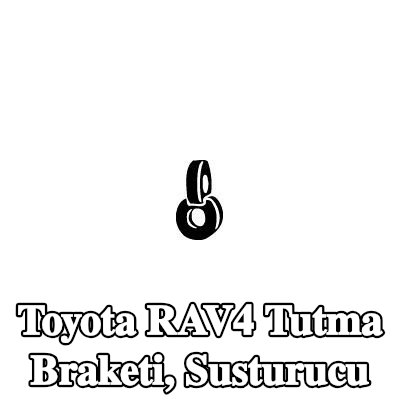 VEGAZ Tutma braketi, susturucu — Toyota Rav4