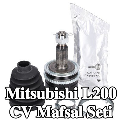 FEBI BILSTEIN Ön aks sol CV mafsal kiti, Tekerlek Tarafı, somunlu, gres ile — Mitsubishi L200