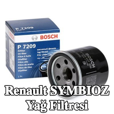 BOSCH Tek çek valflı yağ filtresi — Renault Symbioz