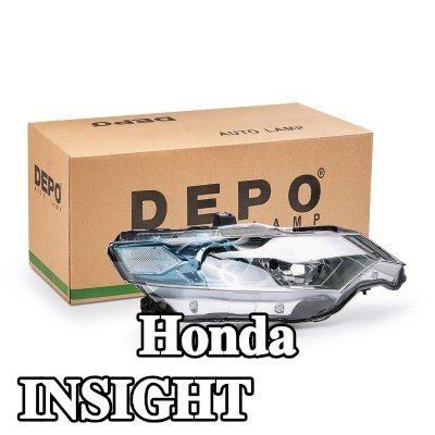 ABAKUS المصباح الأيمن, H11, H11/HB3, HB3, بدون لمبة — Honda Insight