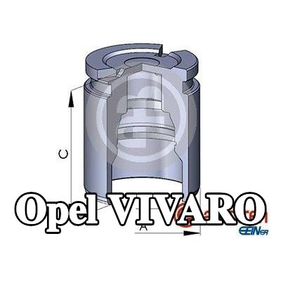 AUTOFREN SEINSA مكبس مكابح المحور الخلفي — Opel Vivaro