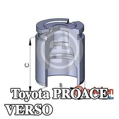 AUTOFREN SEINSA مكبس مكابح المحور الخلفي — 2016 Toyota Proace Verso