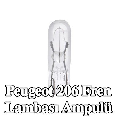 RING Fren lambası ampulü — Peugeot 206