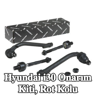 RIDEX Onarım Kiti, bağlantı çubuğu Ön Aks Sol, Ön Aks Sağ, aks mafsalı ile birlikte — Hyundai i30