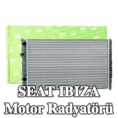 VALEO Motor radyatörü Alüminyum, soğutma sıvısı regülatörü ile — 2000 SEAT Ibiza
