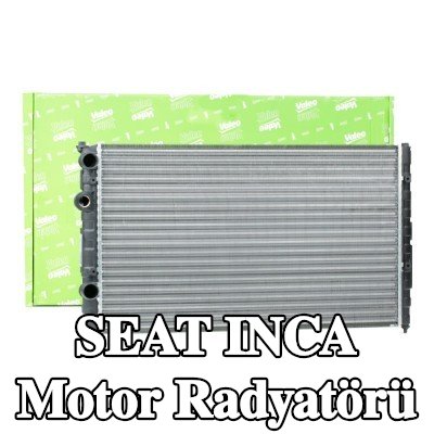 VALEO Motor radyatörü Alüminyum, soğutma sıvısı regülatörü ile — SEAT Inca