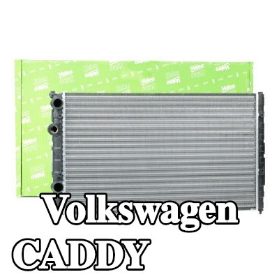 VALEO مبرد المحرك من الألومنيوم, مع منظم سائل التبريد — 2002 Volkswagen Caddy