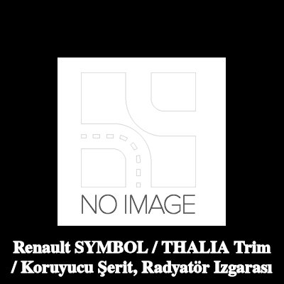 BLIC Trim / koruyucu şerit, Bonnet radyatör ızgarası — Renault Symbol / Thalia