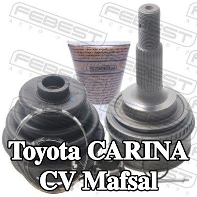 FEBEST CV mafsalı Ön Aks, Tekerlek Tarafı, ABS sensör halkalı — 1997 Toyota Carina
