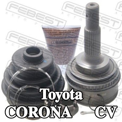 FEBEST وصلة المحور الأمامي, جانب العجلة, مع حلقة مستشعر ABS — Toyota Corona