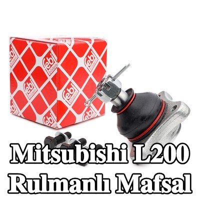 FEBI BILSTEIN Ön Sol Aks Bilyeli Mafsal, Ön Aks Sağ, Üst, 16mm, taç somun ve çatal pimli, cıvata/vida ile — Mitsubishi L200