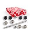 FEBI BILSTEIN Ön aks sol anti-roll bar bağlantısı, Ön Aks Sağ, 150mm, Çelik, somunlu, lastik yastıklı, pullarla — Nissan Pick Up (1)