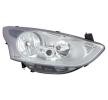 VAN WEZEL Far Sağ, H15, H7, far seviyeleme motorlu, Lens Rengi (yön göstergesi): beyaz — Ford B-max (2)