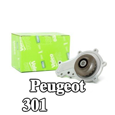 VALEO عدد أسنان مضخة الماء: 19, بدون غطاء, مع حشيات/مانعات تسرب — Peugeot 301