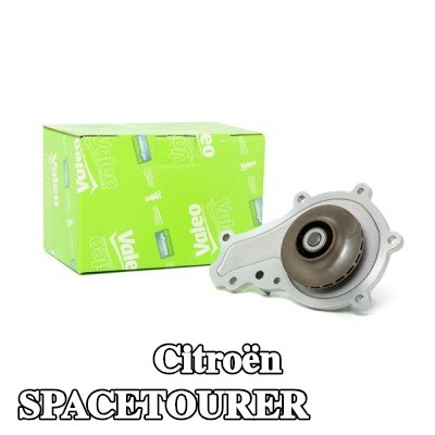 VALEO عدد أسنان مضخة الماء: 19, بدون غطاء, مع حشيات/مانعات تسرب — Citroën Spacetourer
