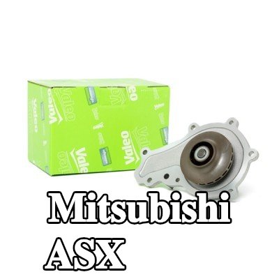 VALEO عدد أسنان مضخة الماء: 19, بدون غطاء, مع حشيات/مانعات تسرب — Mitsubishi Asx