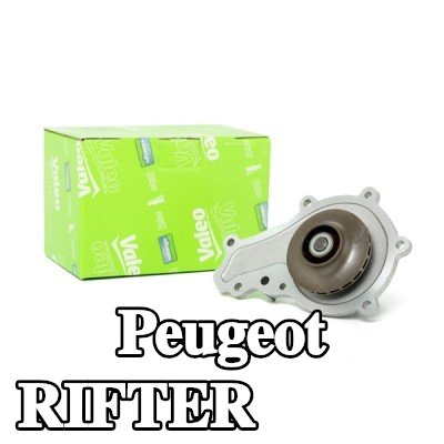 VALEO عدد أسنان مضخة الماء: 19, بدون غطاء, مع حشيات/مانعات تسرب — Peugeot Rifter
