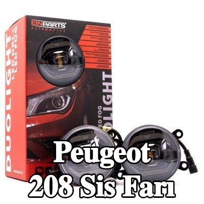 EINPARTS Sis Farı DUOLIGHT, Ön, H11, H8, LED, kablo seti ile, montaj kiti ile — 2012 Peugeot 208