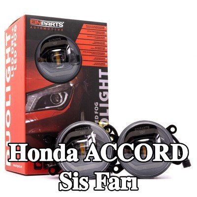 EINPARTS Sis Farı DUOLIGHT, Ön, H11, H8, LED, kablo seti ile, montaj kiti ile — Honda Accord