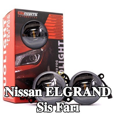 EINPARTS Sis Farı DUOLIGHT, Ön, H11, H8, LED, kablo seti ile, montaj kiti ile — Nissan Elgrand