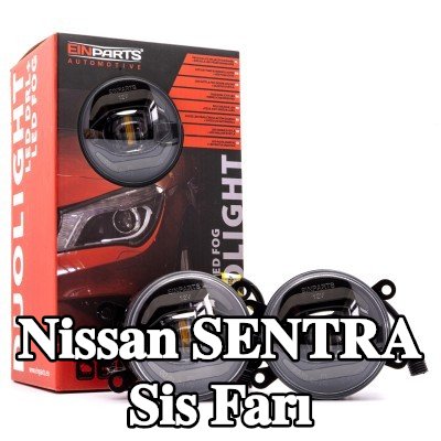 EINPARTS Sis Farı DUOLIGHT, Ön, H11, H8, LED, kablo seti ile, montaj kiti ile — Nissan Sentra