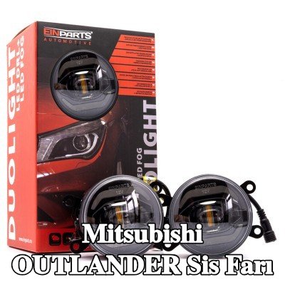 EINPARTS Sis Farı DUOLIGHT, Ön, H11, H8, LED, kablo seti ile, montaj kiti ile — 2013 Mitsubishi Outlander