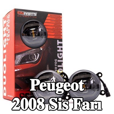 EINPARTS Sis Farı DUOLIGHT, Ön, H11, H8, LED, kablo seti ile, montaj kiti ile — 2016 Peugeot 2008