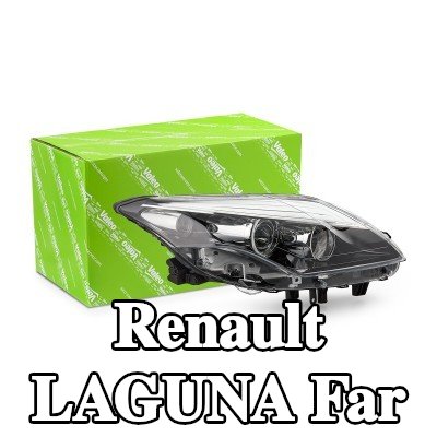 VALEO Far ORİJİNAL PARÇA, Sağ, H7, P24W, W5W, far seviyeleme motoru olmadan, Gösterge Rengi: şeffaf — Renault Laguna