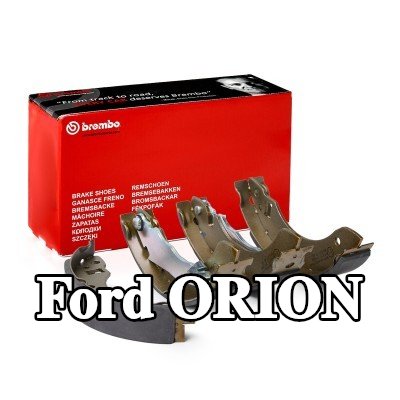BREMBO مجموعة أحذية الفرامل مع ذراع فرامل اليد — 1990 Ford Orion