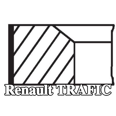 MAHLE مجموعة حلقات المكبس — 1997 Renault Trafic