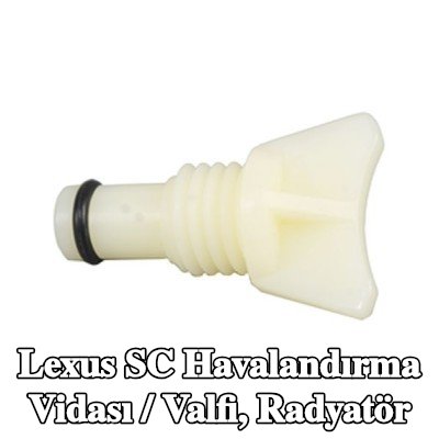 METZGER Havalandırma vidası / valfi, conta halkalı radyatör — Lexus Sc