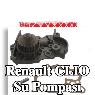 FEBI BILSTEIN Su pompası Diş Sayısı: 20, saplamalı, contalı/sızdırmaz — 1990 Renault Clio