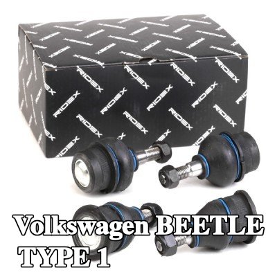 RIDEX طقم إصلاح ذراع التحكم للمحور الأمامي, كلا الجانبين — Volkswagen Beetle Type 1