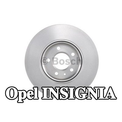 BOSCH القطر الخارجي لقرص المكابح: 300mm, مُهوى, مشحم — Opel Insignia