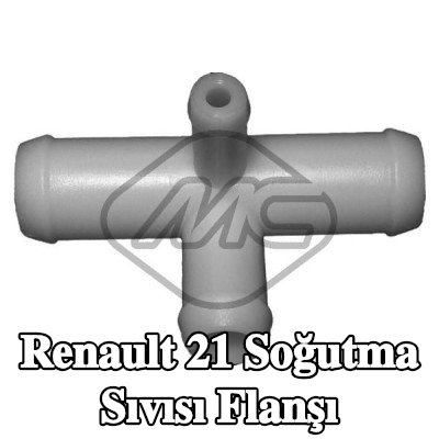 Metalcaucho Soğutma Sıvısı Flanşı — Renault 21