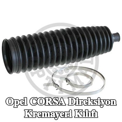 OPTIMAL Ön aks direksiyon kremayeri kılıfı, kelepçeli — 2012 Opel Corsa