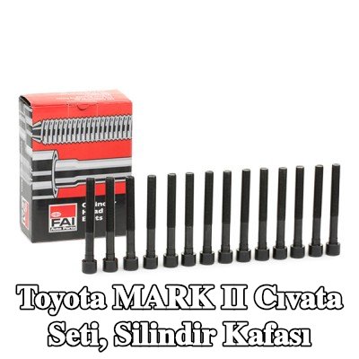 FAI AutoParts Cıvata Kiti, cylinder head M10 x 1.25, 85mm — Toyota Mark Ii