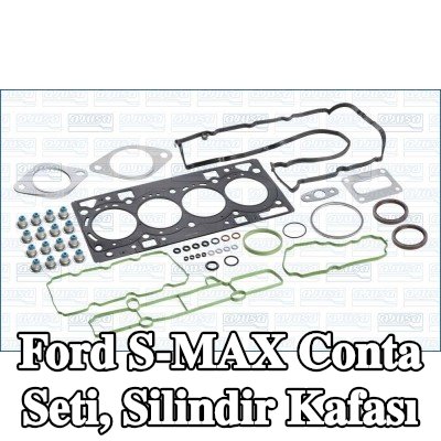 AJUSA Conta seti, silindir kapağı contalı silindir kapağı, valf gövdesi contalı — Ford S-max