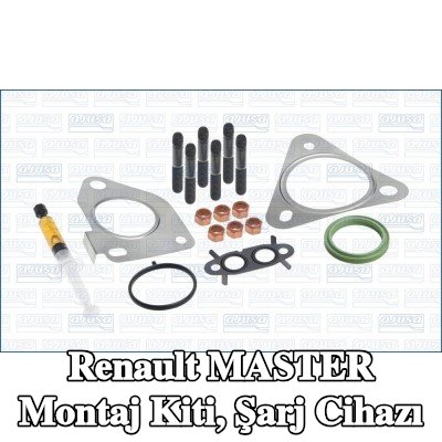 AJUSA Montaj Kiti, conta/sızdırmazlık elemanları ile şarj cihazı — Renault Master