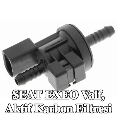 VEMO Valf, aktif karbon filtre Q+, orijinal ekipman üreticisi kalitesi — SEAT Exeo