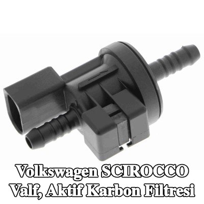 VEMO Valf, aktif karbon filtre Q+, orijinal ekipman üreticisi kalitesi — Volkswagen Scirocco