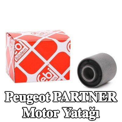 FEBI BILSTEIN Motor yatağı, arka, Elastomer — 2002 Peugeot Partner