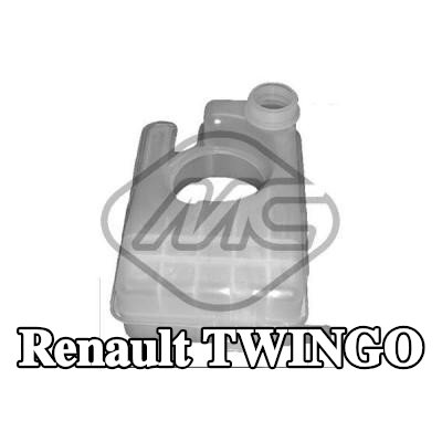 Metalcaucho خزان الماء، المبرد — Renault Twingo