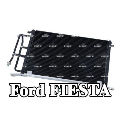 NRF مكثف تكييف الهواء EASY FIT, مع حلقة مانعة للتسرب, مع تعبئة بالنيتروجين — 2000 Ford Fiesta
