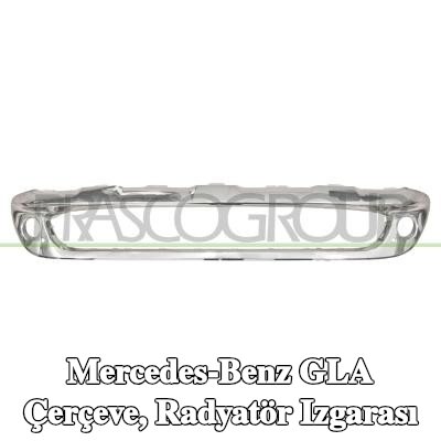 PRASCO Çerçeve, radyatör ızgarası — Mercedes-Benz Gla