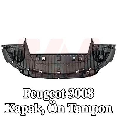 VAN WEZEL Kapak, ön tampon — Peugeot 3008