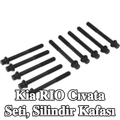REINZ Cıvata Kiti, silindir kafası M11, 105mm — 2000 Kia Rio