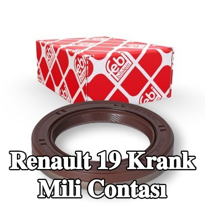 FEBI BILSTEIN FPM (florlu kauçuk) krank mili contası — 1990 Renault 19